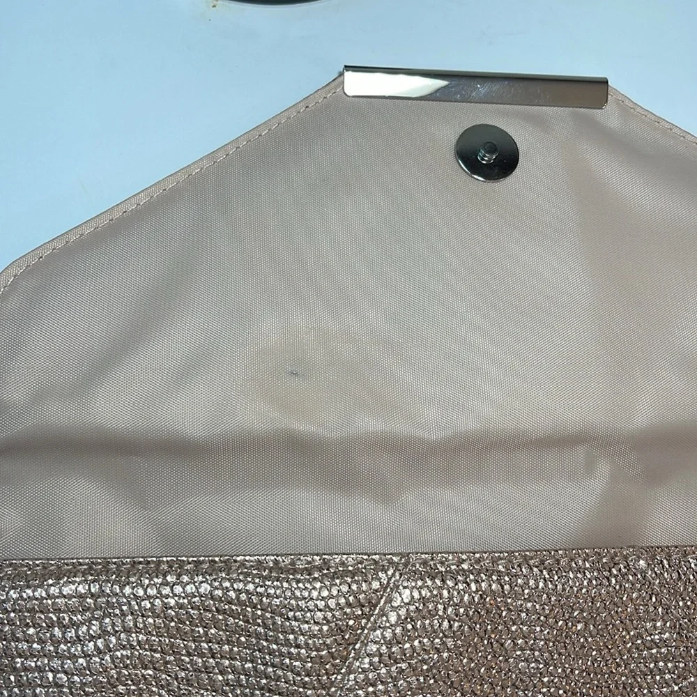 STYLE & CO BLUSH SHIMMER CLUTCH